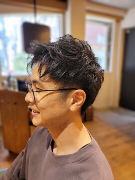 レン(Re:N) メンズショート×アップバング