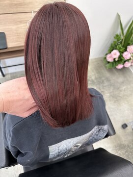 ラシク(Rashiku) 【Rashiku】ブリーチなしチェリーレッド☆