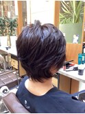 ショートハイレイヤーボブ