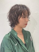 オンカン(onkan)&nbsp;ウルフショートパーマ/レイヤーカット/ウルフスタイル