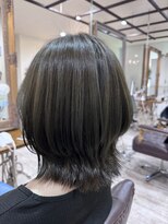 ラボヌールヘアーノーブル 新越谷店(La Bonheur hair noble)&nbsp;極上髪質改善/ミディアムウルフ
