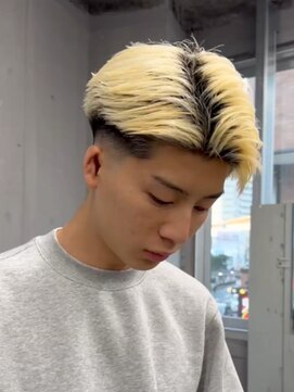 エルマーク 枚方(L-MARK) スパイキーショートザクザクショートアップバングツーブロック