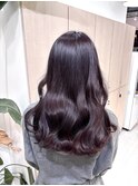 カシスラベンダーブラウン♪ブリーチ無し