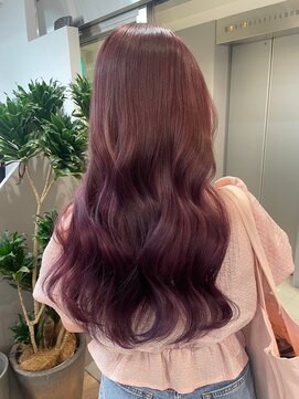 ジ エクト ヴィシア 心斎橋店(The Ect VIXIA) ピンクラベンダー/ラベンダーピンク/グラデーションカラー