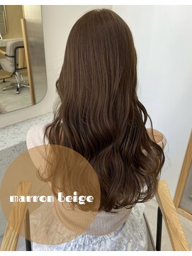 ジーナ サンシャイン通り池袋(Zina) 暗めmarron greige【Zina 保科侑花】