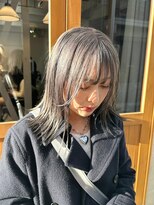 マニア(mania.)&nbsp;グレージュカラーラベンダーグレージュ透明感カラーダブルカラー