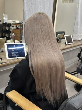 ローレン(Lolen.) 【ミルクティーベージュ/フェミニンロング】しまゆー