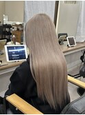 【ミルクティーベージュ/フェミニンロング】しまゆー