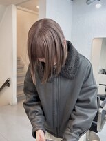 ミーム 原宿 表参道(meme)&nbsp;☆ハイトーンブリーチミルクティーカラーホワイトベージュカラー