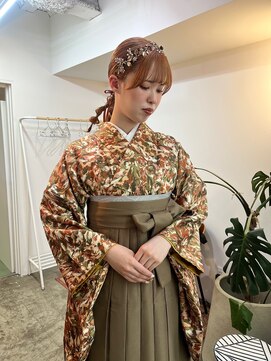 アル 心斎橋(alu) ココアベージュ/小顔/ヘアセット