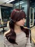 【dan指名】こだわりの顔まわりカット＋巻き髪仕上げ♪