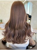 【MAHO】ベージュカラー/艶髪/レイヤーカット