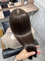 モク(mok)&nbsp;大人かわいいうる艶髪質改善ナチュラルマロンブラウン