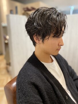 オーセンヘア(AUTHEN.HAIR) #刈り上げなし#緩めパーマ#ニュアンスパーマ