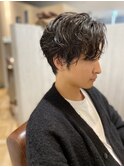 #刈り上げなし#緩めパーマ#ニュアンスパーマ