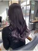 グラデーションカラー ピンクラベンダー