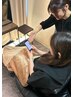 1日/2名様【似合わせ分析で叶える♪】カット+カラー+ヘッドスパ￥11000