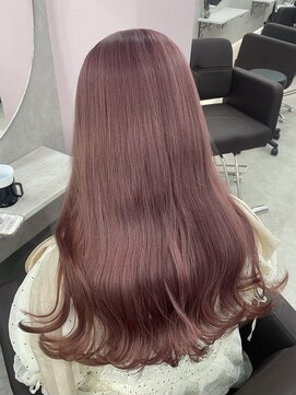 アン ブリーチ 大宮駅東口店(UN BLEACH) ブリーチ１回ピンクベージュカラー♪♪