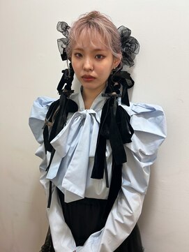 アルコイリスバイドールヘアー(ARCOIRIS by Dollhair) ツインアレンジ成人式ヘアオケージョンヘアセット