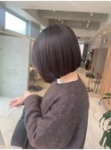 大人かわいいぱっつんボブ/コンパクトボブ<博多駅前>
