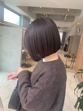 ガリカ 博多駅前(Gallica) 大人かわいいぱっつんボブ/コンパクトボブ<博多駅前>