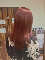 ヘアリゾート粋 トゥジュ 池袋東口店(tujuh)&nbsp;艶ストレート/髪質改善/ローズブラウン/セミロング
