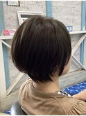 【RINA】大人可愛いショート/丸みボブショートボブ
