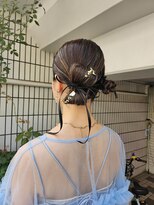 ビンナ(BINNA)&nbsp;ツインアシンメトリーリボンカチモリ♪