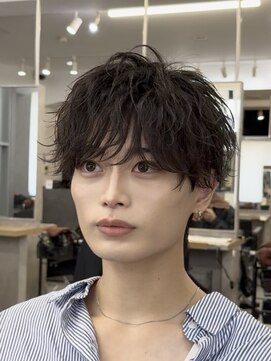 アイトーキョー 渋谷(AI TOKYO) ツイストシャドウパーマ×マッシュ