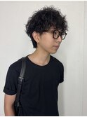 波巻きシャドウパーマ