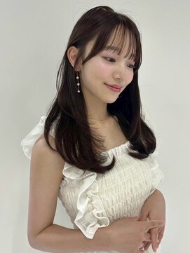 ユーフォリア 新宿店(Euphoria) ココアブラウン/レイヤーカット/Aujuaトリートメント