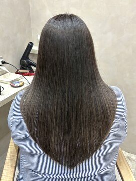 ジーナ 本八幡(Zina) プレミアムヘアエステ×透明感カラー×カット[Zina Haruna]