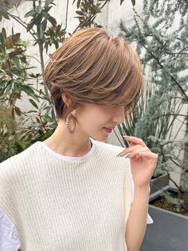 センスヘア(SENSE Hair) 柔らかい毛流れがポイントのショート