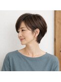 ミセスエレガントショートボブ　20代 30代 40代 50代 60代