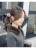 大人ミディアム顔まわりカット/似合わせカット/レイヤーカット