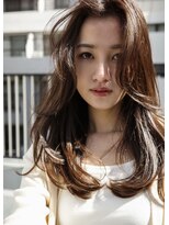 キーゴ 博多(KY-GO.) ロングレイヤー×ベージュブラウン