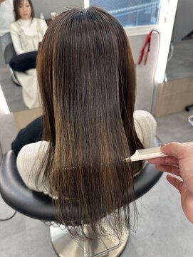 フリーラ 横浜(freera) 髪質改善サラサラプレミアム大人ガーリー韓国ロングAライン横浜