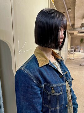 カート バイ デコ(Kurt by DECO) 【ERIKA】収まり良い丸くならないボブ