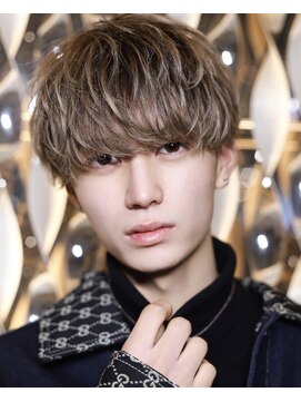 アストラ(ASTRA) MEN’S HAIR/波巻きツイストスパイラル/リバースセンターパート