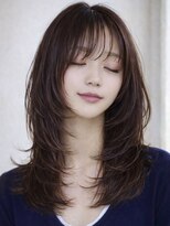 イチパーセント 横浜(1%)&nbsp;ハッシュカット/レイヤーカット/スモーキーブラウン