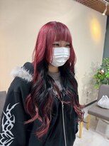 ブリッツ レボ(BLITZ-REVO)&nbsp;イメチェン/ピンクベージュ/アンブレラカラー/前髪/柏駅