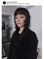ヨーク(YOLK) 【鶴村】顔周りがポイント ロングレイヤーパーマ