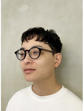 ブランコ 青山(BLANCO) メンズ刈り上げビジネススタイルニュアンスパーマシャドウパーマ