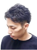 キリッと毛流れパーマ