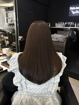 ソア バイ リコヘアーうるま(SOAR by lico hair Uruma)&nbsp;ダークパープル/ナチュラルショート/ミルクブラウン/夏/うるま