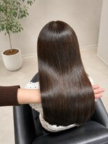テーラヘアー 我孫子店(TELA HAIR)&nbsp;【上品見え】艶ブラウン×ストレートロング