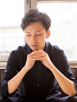 アンサム 三軒茶屋(UNSOME)&nbsp;ツーブロック　アップバングスタイル