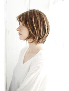 シュシュット(chouchoute) 吉祥寺3分/ウォーターフォール毛先パーマ黒髪ことりベージュ/119