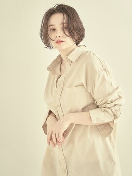 エンタク 新宿三丁目店(enntaku) マロンベージュ/Aラインボブ/かきあげ/インナーカラー[新宿駅]