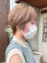 プライベートサロン キッテ(private salon kitte.)&nbsp;ハイトーンベージュショート